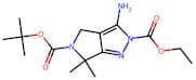 5-tert-Butyl 2-ethyl 3-amino-6,6-dimethylpyrrolo[3,4-c]pyrazole-2,5(4H,6H)-dicarboxylate