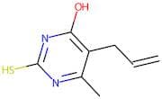 5-Allyl-4-hydroxy-2-mercapto-6-methylpyrimidine