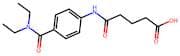 5-((4-(Diethylcarbamoyl)phenyl)amino)-5-oxopentanoic acid