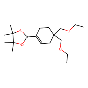 2-(4,4-bis(Ethoxymethyl)cyclohex-1-en-1-yl)-4,4,5,5-tetramethyl-1,3,2-dioxaborolane