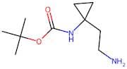 tert-Butyl N-[1-(2-aminoethyl)cyclopropyl]carbamate