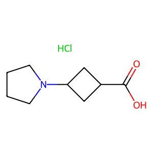 3-(Pyrrolidin-1-yl)cyclobutanecarboxylic acid hydrochloride