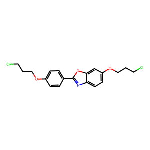 6-(3-Chloropropoxy)-2-(4-(3-chloropropoxy)phenyl)benzo[d]oxazole
