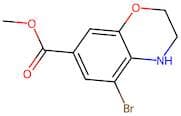 Methyl 5-bromo-3,4-dihydro-2H-benzo[b][1,4]oxazine-7-carboxylate