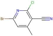 6-Bromo-2-chloro-4-methylnicotinonitrile