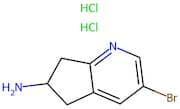 3-Bromo-6,7-dihydro-5H-cyclopenta[b]pyridin-6-amine dihydrochloride