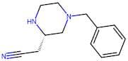 (S)-2-(4-Benzylpiperazin-2-yl)acetonitrile