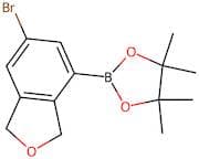 6-Bromo-1,3-dihydro-4-(4,4,5,5-tetramethyl-1,3,2-dioxaborolan-2-yl)isobenzofuran