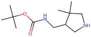 tert-Butyl N-[(4,4-dimethylpyrrolidin-3-yl)methyl]carbamate
