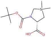 (5S)-1-[(tert-butoxy)carbonyl]-3,3-dimethyl-1,3-azasilolidine-5-carboxylic acid