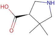 (3R)-4,4-Dimethyl-pyrrolidine-3-carboxylic acid