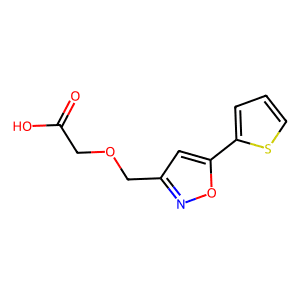 2-((5-(Thiophen-2-yl)isoxazol-3-yl)methoxy)acetic acid