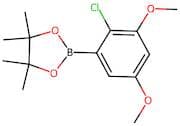 2-(2-Chloro-3,5-dimethoxyphenyl)-4,4,5,5-tetramethyl-1,3,2-dioxaborolane