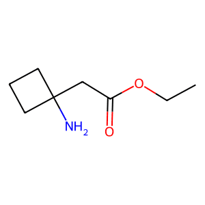 Ethyl 2-(1-aminocyclobutyl)acetate