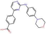 4-(2-(4-Morpholinophenylamino)pyrimidin-4-yl)benzoic acid