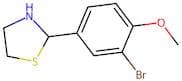 2-(3-Bromo-4-methoxyphenyl)thiazolidine