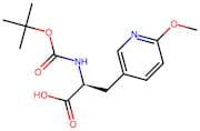 (S)-2-((tert-Butoxycarbonyl)amino)-3-(6-methoxypyridin-3-yl)propanoic acid