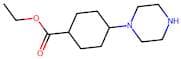 4-(Piperazin-1-yl)cyclohexanecarboxylic acid ethyl ester