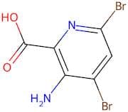 3-Amino-4,6-dibromopicolinic acid