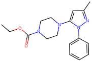 Ethyl 4-(3-methyl-1-phenyl-1H-pyrazol-5-yl)piperazine-1-carboxylate