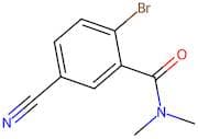 2-Bromo-5-cyano-N,N-dimethylbenzamide