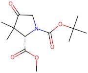 1-tert-Butyl 2-methyl (2S)-3,3-dimethyl-4-oxopyrrolidine-1,2-dicarboxylate