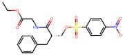 (S)-ethyl 2-(2-benzyl-3-(4-nitrophenylsulfonyloxy)propanamido)acetate