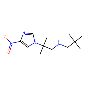 2,2-Dimethyl-N-(2-methyl-2-(4-nitro-1H-imidazol-1-yl)propyl)propan-1-amine