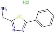 (5-Phenyl-1,3,4-thiadiazol-2-yl)methanamine hydrochloride