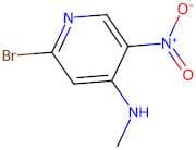 2-Bromo-N-methyl-5-nitropyridin-4-amine