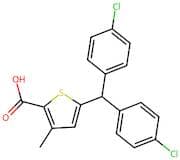 5-(Bis(4-chlorophenyl)methyl)-3-methylthiophene-2-carboxylic acid