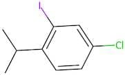 4-Chloro-2-iodo-1-isopropylbenzene