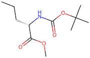 (S)-methyl 2-((tert-butoxycarbonyl)amino)pentanoate