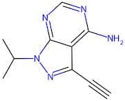 3-Ethynyl-1-(1-methylethyl)-1H-pyrazolo[3,4-d]pyrimidin-4-amine