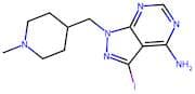 3-Iodo-1-[(1-methyl-4-piperidinyl)methyl]-1H-pyrazolo[3,4-d]pyrimidin-4-amine
