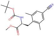 (S)-methyl 2-((tert-butoxycarbonyl)amino)-3-(4-cyano-2,6-dimethylphenyl)propanoate