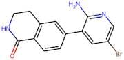 6-(2-Amino-5-bromopyridin-3-yl)-3,4-dihydroisoquinolin-1(2H)-one