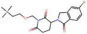 3-(5-Bromo-1-oxoisoindolin-2-yl)-1-((2-(trimethylsilyl)ethoxy)methyl)piperidine-2,6-dione