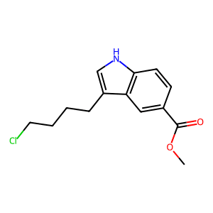 Methyl 3-(4-chlorobutyl)-1H-indole-5-carboxylate