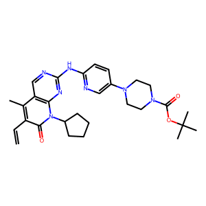 tert-Butyl 4-(6-((8-cyclopentyl-5-methyl-7-oxo-6-vinyl-7,8-dihydropyrido[2,3-d]pyrimidin-2-yl)amin…