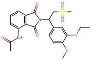 N-(2-(1-(3-ethoxy-4-methoxyphenyl)-2-(methylsulfonyl)ethyl)-1,3-dioxoisoindolin-4-yl)acetamide
