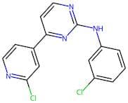 N-(3-chlorophenyl)-4-(2-chloropyridin-4-yl)pyrimidin-2-amine