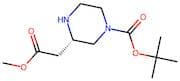 tert-Butyl (S)-3-(2-methoxy-2-oxoethyl)piperazine-1-carboxylate