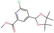 Methyl 6-chloro-4-(4,4,5,5-tetramethyl-1,3,2-dioxaborolan-2-yl)-2-pyridinecarboxylate