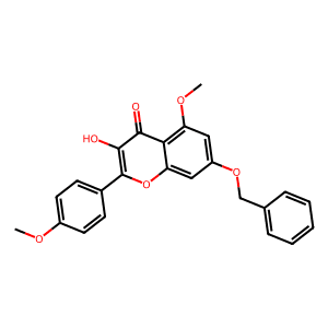 7-(benzyloxy)- 3-hydroxy-5-m ethoxy-2-(4-m ethoxyphenyl)- 4H-chromen-4 -one