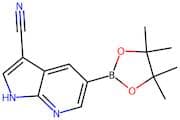 5-(4,4,5,5-Tetramethyl-1,3,2-dioxaborolan-2-yl)-1h-pyrrolo[2,3-b]pyridine-3-carbonitrile