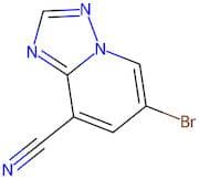 6-Bromo[1,2,4]triazolo[1,5-a]pyridine-8-carbonitrile
