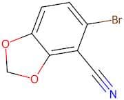 5-Bromobenzo[d][1,3]dioxole-4-carbonitrile