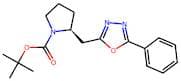 (S)-tert-butyl 2-((5-phenyl-1,3,4-oxadiazol-2-yl)methyl)pyrrolidine-1-carboxylate