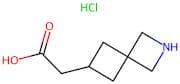 2-(2-Azaspiro[3.3]heptan-6-yl)acetic acid hydrochloride